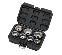 Draper Oil Filter Socket Set 3/8in Sq. Dr. (7 Piece) Pk 1 02747