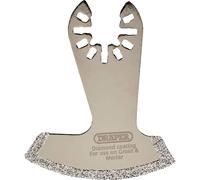 Draper 70473 Oscillating Multi-Tool Diamond Coated Cutting Blade 52Mm each