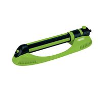 Draper Oscillating Sprinkler With Built-in Flow Control & 9-21 Jets Green/Black