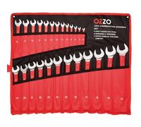Draper Ozzo Combination Spanner Set 25 Piece, Metric Open & Ring End Wrench