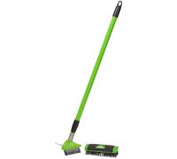 Draper Paving Brush Set with Twin Heads and Telescopic Handle