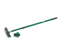 Draper Paving Brush Set With Interchangeable Brush Heads & Telescopic Handle, For Removing Weeds, Moss & Sand 58683