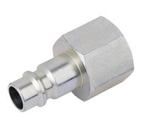 Draper PCL Euro Coupling Adaptor A7107 - BSP Female Nut, 3/8-Inch, Blue (Bulk)