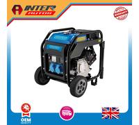 Draper Petrol Open Frame Inverter Generator with Wheels, 3800W 98683