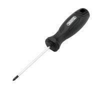 Draper Phillips Hard Grip Screwdriver, PH0 x 75mm - 13491 - Magnetic Tip, CRV Blade