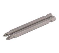 Draper Phillips Screwdriver Bit PH1 75mm Pack of 2