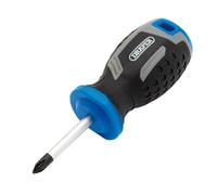 Draper Phillips Soft Grip Screwdriver, PH1 x 38mm - 13356 - Magnetic Tip, CRV Blade