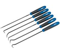 Draper Pick and Hook Set (6 Pieces) | Precision Long Reach Hooks 24cm | Mechanics DIY Tools | 51764
