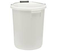 Draper Plasterer's Mixing Bucket 25L White metal handle Easy to clean 12100