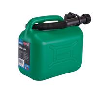 Draper Plastic Fuel Can, 5L, Green
