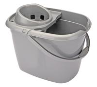 Draper Plastic Mop Bucket 12L side pouring spout and wringer 24778