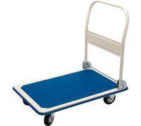 Draper Platform Trolley with Folding Handle, 900 x 600 x 850mm, 300kg