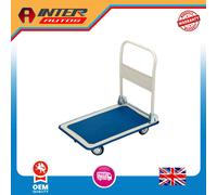 Draper Platform Trolley with Folding Handle, 630 x 480 x 850mm, 150kg 44005 4400