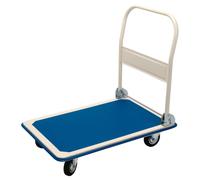 Draper Platform Trolley with Folding Handle, 900 x 600 x 850mm, 300kg