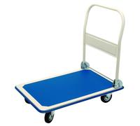 Draper Platform Trolley 300kg with Folding Handle, Black