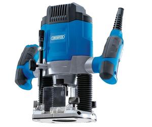 DRAPER PLUNGE ROUTER 1200W 1/4" VARIABLE SPEED CUTTER ELECTRIC SAW 240V 02519