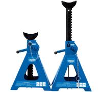 Draper ARAS05-E Pair of Pneumatic Rise Ratcheting Axle Stands (5 Tonne per stand)