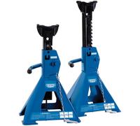 Draper 01813 Pair of Pneumatic Rise Ratcheting Axle Stands (3 Tonne)