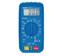 Draper Pocket Digital Multimeter 500V AC/DC Size 55mm x 112mm x 40mm 52320