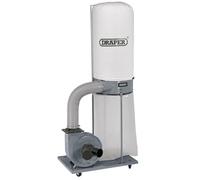 Draper Portable Dust & Chip Extractor With 5-Micron Canvas Filter Bag 153L 1500W