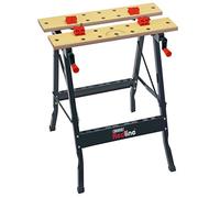 Draper Portable Folding Work Bench | Dual Clamping Action | 12 Holes for Work Clamping Dogs | Heavy Duty Steel Frame | 68027