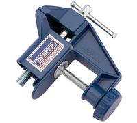 Draper Portable Hobby Bench Vice With Integrated Clamp & Plated Jaws 60mm