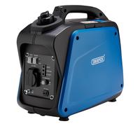Draper Portable Petrol Inverter Generator 1000W 230V Fuel tank 3.0L 95196