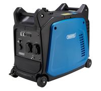 Draper Portable Petrol Inverter Generator 2300W 230V Fuel Tank 7.5L 95197