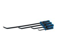 Draper Pound Thru 4-Piece Soft Grip Pry Bar Set Angled Tips Carbon Steel Workshop Tools