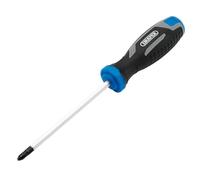 Draper Pound Thru Phillips Soft Grip Screwdriver, PH2 x 125mm - 13444 - Magnetic Tip, CRV Blade