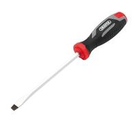 Draper Pound Thru Slotted Soft Grip Screwdriver Sl8 X 150Mm Pk 1 13478