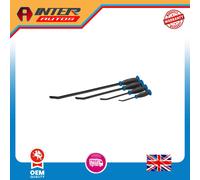 Draper 'Pound Thru' Soft Grip Pry Bar Set with Hand Guard (4 Piece) 08559
