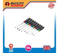 Draper Pound Thru Soft Grip Screwdriver Set (9 Piece) 13487