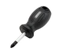 Draper Pozi Hard Grip Screwdriver, PZ2 x 38mm - 13511 - Magnetic Tip, CRV Blade