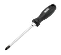 Draper Pozi Hard Grip Screwdriver, PZ3 x 150mm - 13524 - Magnetic Tip, CRV Blade