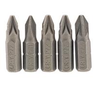 Draper 64015 Pz Type Insert Bit 1/4in Hex 25Mm Long No.2 (Pack Of 5) per pack