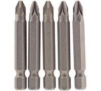 Draper Pozi Screwdriver Bit PZ2 50mm Pack of 5