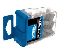 Draper Pozi Screwdriver Bit PZ2 25mm Pack of 20