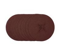 Draper Premium Aluminium Oxide Fibre Sanding Discs 125mm 60 Grit 10 Pieces