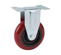 Draper PU Castor Fixed-100mm DIA - 65522