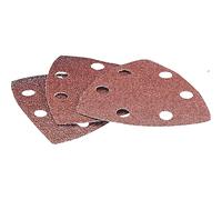 Draper Punched Delta Sanding Sheets 23666 Oscillating Multi Tool Assorted Grit Pack of 6