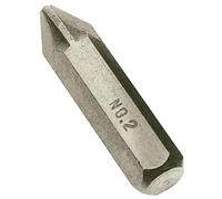 Draper 8mm Hexagon Shank Pozi Impact Screwdriver Bit PZ2 30mm Pack of 1