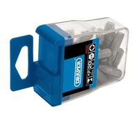 Draper PZ Type Insert Bits 1/4" No.2 (Pack of 20) - 34220