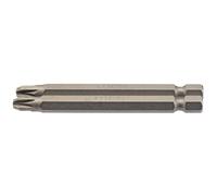 Draper PZ Type Screwdriver Insert Bit 1/4" Hex 75mm Long No.3 2 Pieces Grey