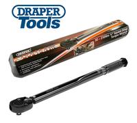 Draper Ratchet Torque Wrench 64535 1/2 Inch Square Drive, 22.1-154.9 lb-ft