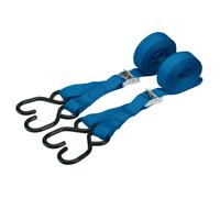 Draper Ratcheting Tie Down Straps, 5.0m x 25mm, 125kg (2 Piece)