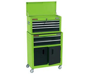 Draper RCTC6/G 24" Combined Roller Cabinet and Tool Chest (6 Drawer)