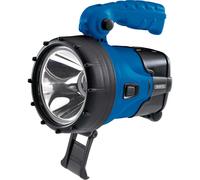 Draper Rechargeable LED Spotlight Torch and Powerbank Blue