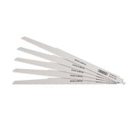 Draper RECIP SAW BLADE 5PCS - S1411DF 38756 Bi-metal Reciprocating Saw Blades for Multi-Purpose Cutting, 300mm, 6tpi (Pack of 5)