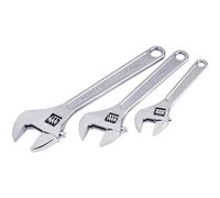 Draper Redline 67642 Adjustable Wrench Set (3-Piece) , Blue